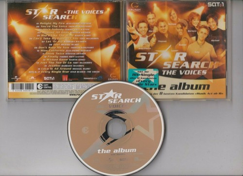Star search the voices - cd,